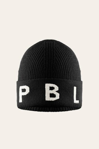 BINI KNIT BEANIE ADULT UNISEX - BLACK, One size