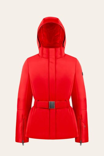 EMILY STRETCH SKI JACKET - SCARLET RED, XXL