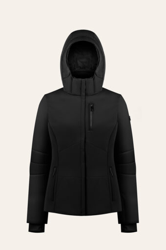 EMMA STRETCH SKI JACKET - BLACK, XS