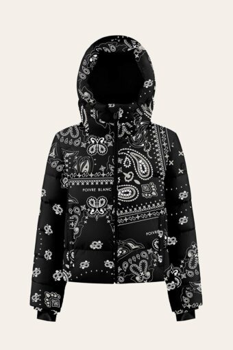 DOUDOUNE DE SKI CHLOE PAISLEY - PAISLEY BLACK, XS