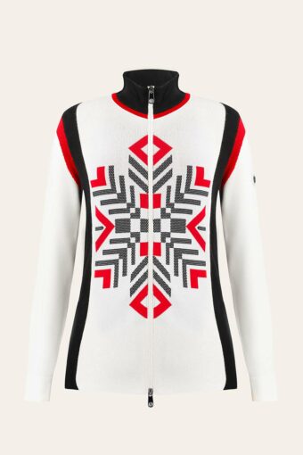 ALICE KNIT JACKET - WHITE, XS