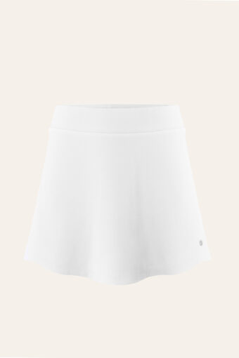 SELMA SHORT SKIRT - WHITE, S