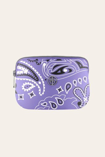 SAC CEINTURE POUCI PAISLEY - PAISLEY PURPLE, Taille unique