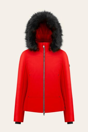VESTE DE SKI ELINE - SCARLET RED, XS
