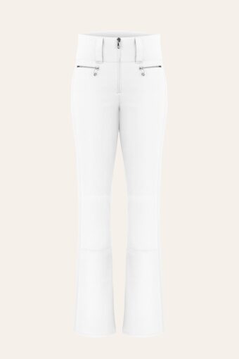ELISE STRETCH SKI PANTS - WHITE, XS