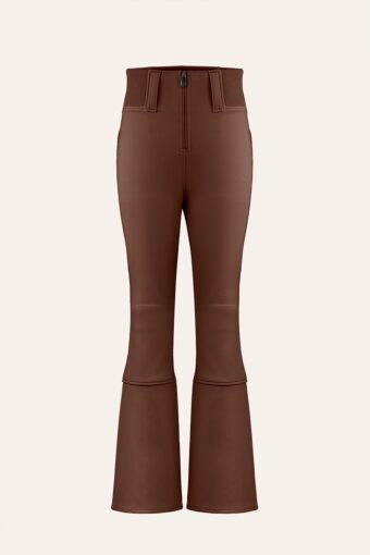 GLORY SKI PANTS - CHOCO BROWN, XS