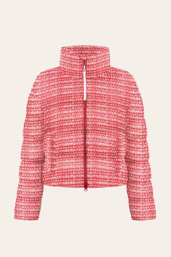 DOUDOUNE DE SKI CAROL - TWEED SCARLET RED, XS