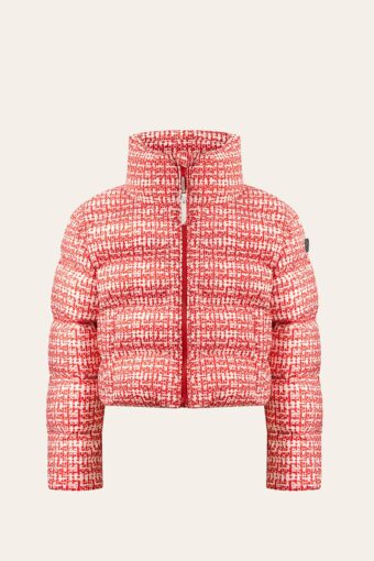 DOUDOUNE DE SKI CAROL - TWEED SCARLET RED, 8 ans