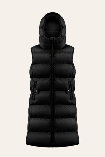CLEA DOWN COAT - BLACK, XS