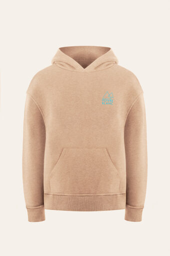 DANY UNISEX “ANIMATION” PRINT HOODIE - SLUB BEIGE, XS