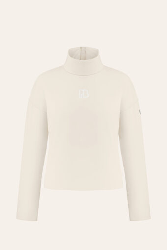 NAYA NEOPRENE PULLOVER - NATURAL WHITE, XS