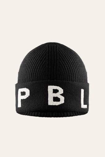 BINI KNIT BEANIE BABY - BLACK, One size