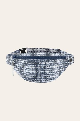 BANANA SKI WAIST BAG - TWEED GOTHIC BLUE, One size