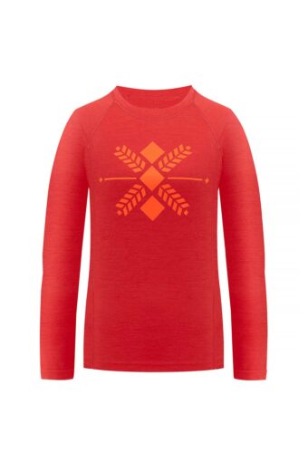 Sous-couche en laine mérinos Femme - RHUBARB 2, M