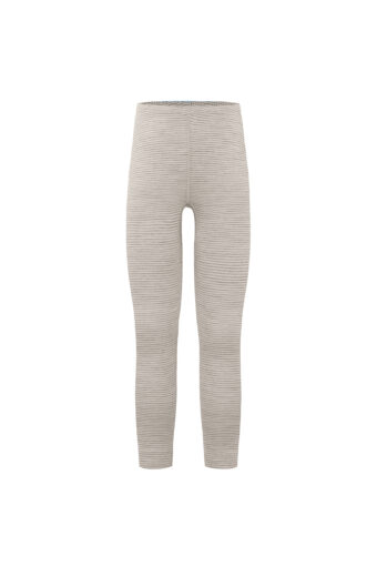 Pantalon en laine mérinos Junior unisex - BIRCH HEATHER S, 8 ans