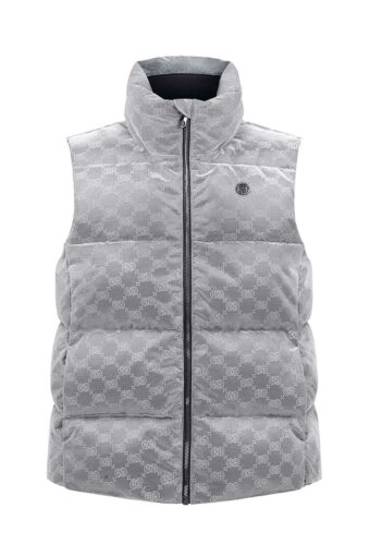 Doudoune sans manches synthétique Femme - SHINY SILVER, XS