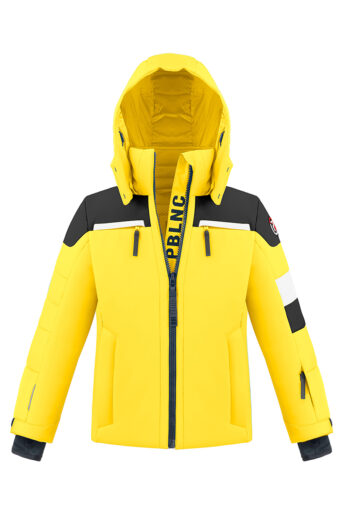 Veste de ski Junior garçon - MULTICO SUNNY YELLOW, 8 ans