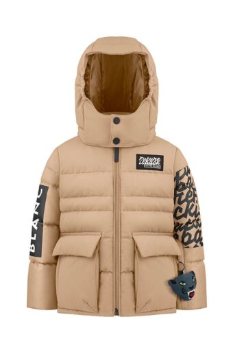Synthetic Down Ski Jacket Petit garçon - ALMOND BROWN, 6 ans