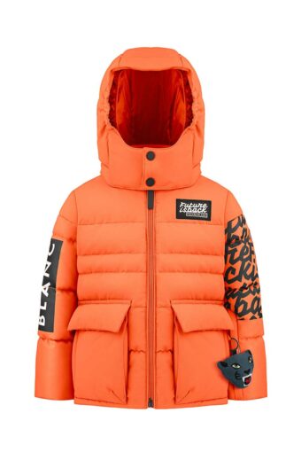Synthetic Down Ski Jacket Petit garçon - MANDARIN ORANGE, 3 ans