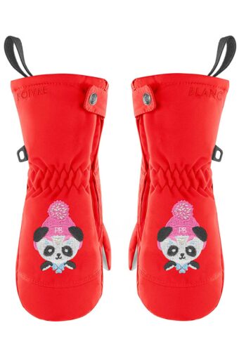 Moufles de ski Petite fille - SCARLET RED 9, 4 ans