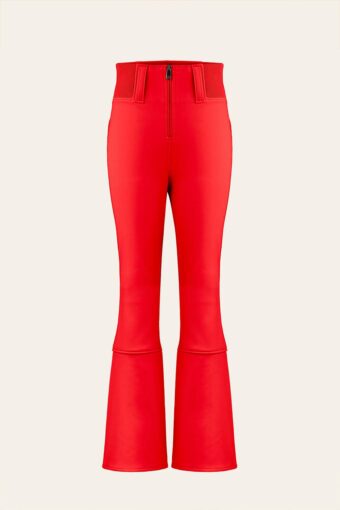 GLORY SOFTSHELL SKI PANTS - SCARLET RED, XS