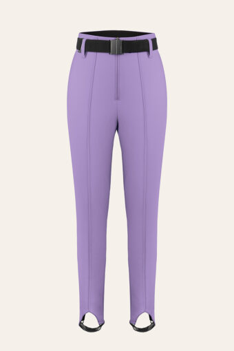 GYSEL SOFTSHELL SKI STIRRUP PANTS - LAVENDER PURPLE, S