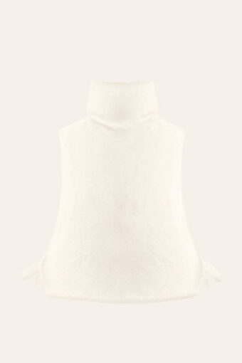 GILET EN FAUSSE FOURRURE FURRY - NATURAL WHITE, Taille unique