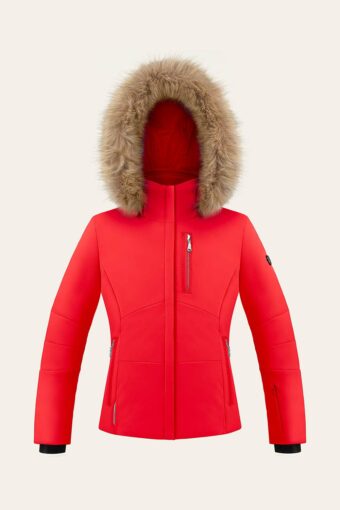 VESTE DE SKI  EMMA JUNIOR - SCARLET RED, 8 ans