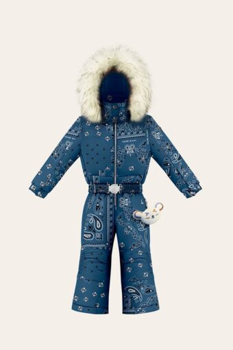 COMBINAISON DE SKI JOYCE PAISLEY - PAISLEY BLUE, 18 mois