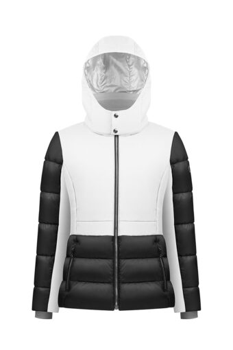 Veste de ski stretch mécanique Femme - WHITE-BLACK 3, S