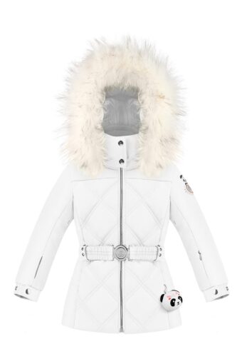 Veste de ski Petite fille - WHITE