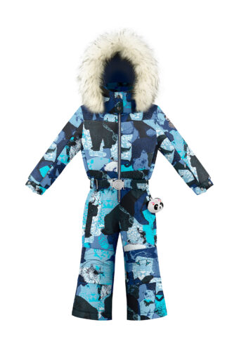 Combinaison de ski Petite fille - NATURE BLUE
